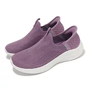 Skechers 休閒鞋 Ultra Flex 3.0-Easy Win Slip-Ins 女鞋 紫白 套入式 健走鞋 150450PUR