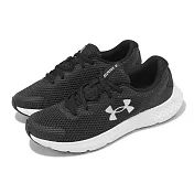 Under Armour 慢跑鞋 W Charged Rogue 3 女鞋 黑 銀 白 運動鞋 UA 3024888001