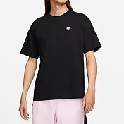 NIKE AS M NSW TEE CLUB MAX 男短袖上衣-黑-FV0376010 L 黑色