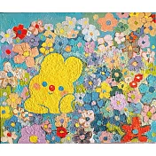 【玲廊滿藝】twzoe-心花朵朵開74.5x62.5cm