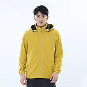 【遊遍天下】男款防風刷毛保暖機能外套GJ21004 (M-3L) 2XL 黃色