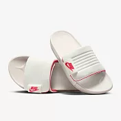 NIKE W OFFCOURT ADJUST SLIDE 女休閒拖鞋-白-DV1033102 US5 白色