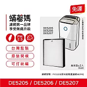 蟎著媽 HEPA濾網 適用 PHILIPS 飛利浦 DE5205 DE5206 DE5207 清淨除濕機