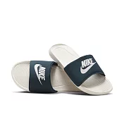 NIKE VICTORI ONE SLIDE 男休閒拖鞋-白藍-CN9675403 US7 白色