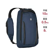 VICTORINOX 瑞士維氏 Altmont Professional 單肩包 藍色