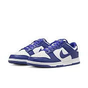 NIKE DUNK LOW RETRO 男休閒鞋-白藍-DV0833103 US7.5 白色