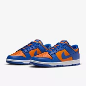 NIKE DUNK LOW RETRO 男休閒鞋-藍橘-DV0833800 US7.5 藍色