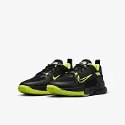 NIKE KIDS CROSSCOURT (GS) 中大童 女藍球鞋-黑-FN2231001 US4 黑色