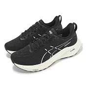 Asics 慢跑鞋 GT-2000 13 D 女鞋 寬楦 黑 米白 支撐 回彈 運動鞋 亞瑟士 1012B667003