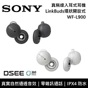 《618限定優惠》SONY 索尼 WF-L900 LinkBuds 環狀開放式 真無線藍牙耳機 原廠公司貨 白色