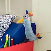 【安垛小姐】法國 Moulin Roty 袖珍動物系列_ 戴眼鏡的藍鳥