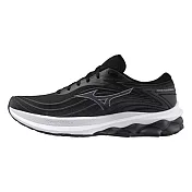 Mizuno Wave Skyrise 5 [J1GC240904] 男 慢跑鞋 運動 路跑 一般型 平穩 舒適 黑白 28cm 黑/白