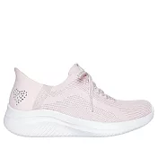 Skechers Ultra Flex 3.0 [150177LTPK] 女 健走鞋 休閒 步行 愛心水鑽 瞬穿 淺粉