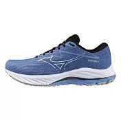 Mizuno Wave Rider 27 SW [J1GC230454] 男 慢跑鞋 運動 路跑 超寬楦 一般型 藍黑