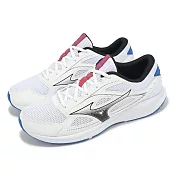 Mizuno 慢跑鞋 Spark 9 男鞋 白 藍 入門款 輕量 透氣 運動鞋 美津濃 K1GA2403-53