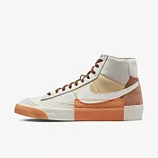 Nike Blazer Mid Pro Club [DQ7673-001] 男女 休閒鞋 運動 中高筒 拼接 白橘咖