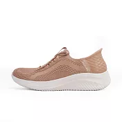 Skechers Ultra Flex [149710TAN] 女 健走鞋 休閒 步行 厚底 舒適 緩震 膚色