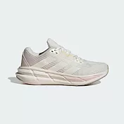 Adidas Questar 3 W [ID8741] 女 慢跑鞋 運動 訓練 緩震 透氣 跑鞋 灰白 粉