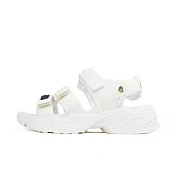 Fila Tapered Sandals [5-S316Y-132] 女 運動涼鞋 戶外 休閒 雨季 魔鬼氈 白藍