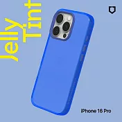 犀牛盾 iPhone 16 Pro(6.3吋) JellyTint 透明防摔手機殼(終身黃化保固) - 激光藍