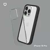 犀牛盾 iPhone 16 Pro(6.3吋) Mod NX防摔邊框背蓋兩用手機殼 - 黑