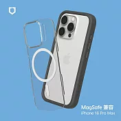 犀牛盾 iPhone 16 Pro Max(6.9吋) Mod NX防摔邊框背蓋兩用手機殼 - 泥灰