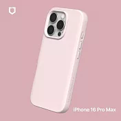 犀牛盾 iPhone 16 Pro Max(6.9吋) SolidSuit防摔背蓋手機殼-經典款 - 雪酪粉