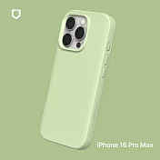 犀牛盾 iPhone 16 Pro Max(6.9吋) SolidSuit防摔背蓋手機殼-經典款 - 抹茶綠