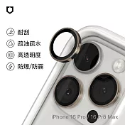 犀牛盾 iPhone 16 Pro / 16 Pro Max 9H鏡頭玻璃保護貼(防爆保護)(3片/組) - 金