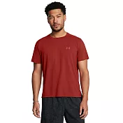 Under Armour 男 Launch Elite 短T-Shirt-1382648-840 XL 紅色