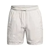 Under Armour 男 Curry Woven 短褲-1383373-114 XL 灰色
