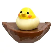 日本biite磁吸鳥巢橡皮筋收納器 黃色
