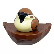 日本biite磁吸鳥巢橡皮筋收納器 咖啡色
