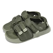 Puma 涼鞋 Leadcat City Sandal 男鞋 女鞋 軍綠 寬帶 魔鬼氈 38907903