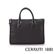 【Cerruti 1881】限量2折 義大利頂級公事包/斜背包 全新專櫃展示品(黑色 CECA01154N)