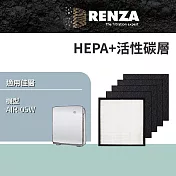 適用 佳醫 AIR-05W 超淨抗過敏清淨機 HEPA+活性碳 濾網 濾芯 濾心