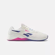 Reebok Nano X4 [100074188] 女 訓練鞋 多功能 運動 健身 重訓 支撐 透氣 緩震 米紫