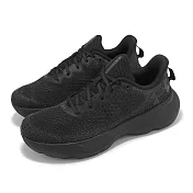 Under Armour 慢跑鞋 Infinite 男鞋 黑 全黑 針織鞋面 透氣 緩震 運動鞋 UA 3027523002 28.5cm BLACK