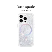 【kate spade】 iPhone 16 系列 精品 磁吸 防摔 流沙殼 手機殼 經典星沙 iphone16