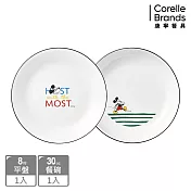 【美國康寧 CORELLE】 歡樂米奇家兩件式餐盤組-B01