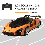 【瑪琍歐玩具】2.4G 1:24 McLaren Senna 遙控車/96700  橙