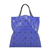 ISSEY MIYAKE 三宅一生 BAOBAO 6x6亮面雙色手提包 淺藍×藍