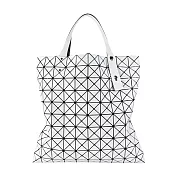 ISSEY MIYAKE 三宅一生 BAOBAO 10x10亮面肩揹包 白