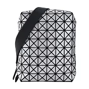 ISSEY MIYAKE 三宅一生 BAOBAO BEETLE  霧面多功能小斜背包- 銀