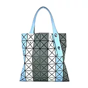 ISSEY MIYAKE 三宅一生 BAOBAO PRISM STRIPE 7X7手提包 藍綠混合