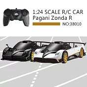 【瑪琍歐玩具】2.4G 1:24 Pagani Zonda R 遙控車/38010 白