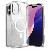 Rearth Apple iPhone 16 Plus (Ringke Magnetic) 磁吸式保護殼 透明