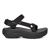 Teva W Hurricane Xlt Ampsole [TV1131270BLK] 女 厚底涼鞋 雨鞋 水鞋 黑 26cm 黑/灰