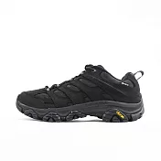 Merrell Moab 3 Smooth GTX [ML036361] 男 戶外鞋 登山 越野 黃金大底 防水 黑 灰