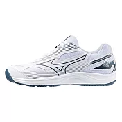 Mizuno Cyclone Speed 4 [V1GA238021] 男女 排球鞋 基本款 運動 訓練 輕量 白藍